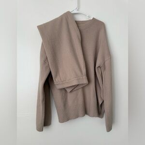 SHEIN Women's Beige Matching Lounge Set